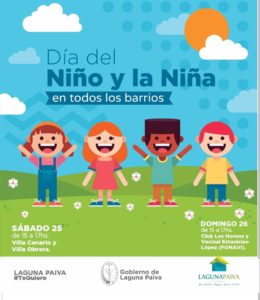 Laguna Paiva: Actividades por el mes del niño