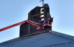 Arreglos y mantenimiento Templo Parroquial San Juan Bautista de Nelson