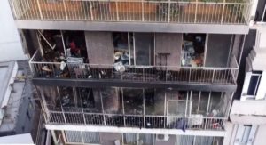 Suman 18 los heridos en Recolecta y 5 muertos tras un trágico incendio en un edificio