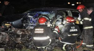 Fatal Accidente en Circunvalación Oeste: un automovilista fallecio tras chocar contra una columna