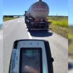 Un camionero extranjero dio 1.03 en el alcoholímetro y secuestraron su vehículo en Rafaela