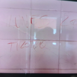 Un menor identificado por realizar pintadas en una escuela en San Jerónimo del Sauce