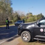 Un hombre de Laguna Paiva escapó de un control policial, abandonó la camioneta y huyó armado