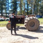 La Policía de Investigaciones secuestró un tractor en Avellaneda