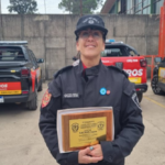 La primera mujer chofer de unidades pesadas dentro de Bomberos Zapadores de Rafaela es de Laguna Paiva