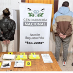 Una pareja detenida en ruta 11: Llevaban más de tres kilos de cocaína en el baúl del automóvil en San Justo