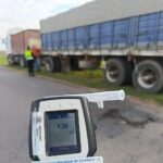 Luciano Leiva: Identificaron a un camionero por alcoholemia positiva