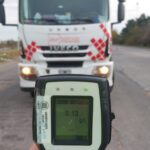 En control vehicular realizado en Casilda, detectaron a un conductor profesional circulando con alcoholemia positiva