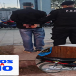 Recuperan motocicleta sustraída y aprehenden a un hombre por supuesto encubrimiento en Laguna Paiva