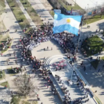 Acto de Promesa de Lealtad a la Bandera en Recreo