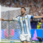 Con el triplete a Argelia, Messi es el máximo goleador histórico de la Copa del Mundo