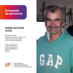 Se solicita información sobre el paradero de Rubén Antonio Solís de Margarita, Santa Fe