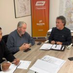 El intendente de Monte Vera se reunió con el secretario de la Agencia Provincial de Seguridad Vial