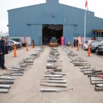El Gobierno de Santa Fe destruyó 200 caños de escape adulterados de vehículos que fueron secuestrados por el delito