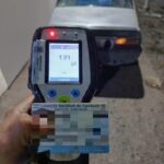 En Progreso personal policial  identifico a un  conductor profesional con alcoholemia positiva