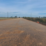 Avanza la obra de la pavimentación del primer tramo de la ruta provincial 2 que une San Justo con Saladero Cabal