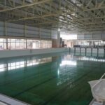 Juegos Suramericanos 2026: el Centro Acuático de Rosario ya luce sus piletas con agua a al espera de los competidores