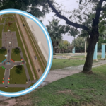 Retoman trabajos de la puesta en valor de la plazoleta Manucho Cullen del barrio oeste de Laguna Paiva