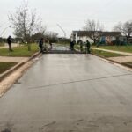 Comenzó la pavimentación del Bv. ubicado en Estación Recreo