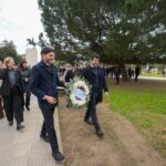 El Gobernador encabezó en Venado Tuerto el acto oficial por el 176° aniversario del paso a la inmortalidad del general José de San Martín