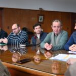 Omar Colombo participó de una reunión por el estado de la Ruta 1V11