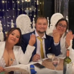 Una boda de a tres sorprendió en la ciudad santafesina de Santo Tomé y se volvió viral en redes
