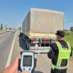 Un camionero con alcoholemia positiva detectaron en un control policial en San Justo