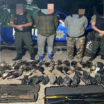 Cazadores correntinos aprehendidos por caza ilegal en zona de islas de Santa Rosa de Calchines