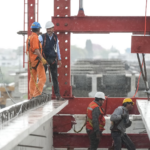Pullaro recorrió el nuevo puente Santa Fe-Santo Tomé, que ya tiene un avance del 74 %