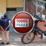 Circulaba por Recreo con una moto robada en Esperanza; terminó en la comisaría.